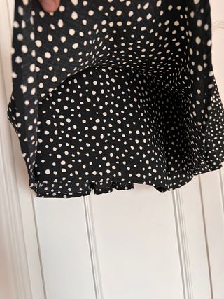 Minifalda pantalon topos