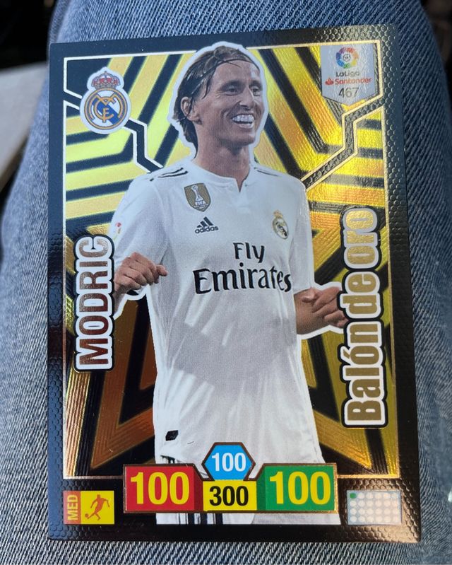 CROMO MODRIC BALON DE ORO ADRENALYN 2018/2019