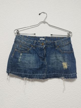 Minifalda vaquera