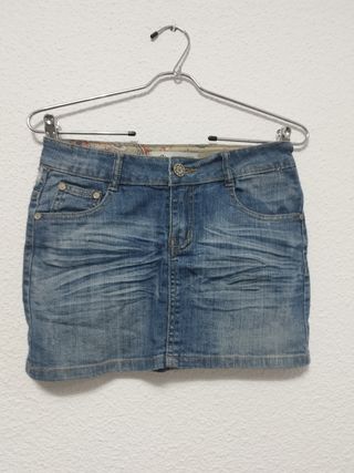 Minifalda vaquera