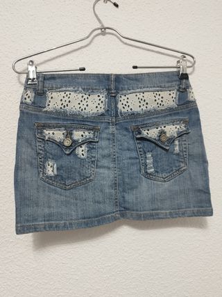 Minifalda vaquera