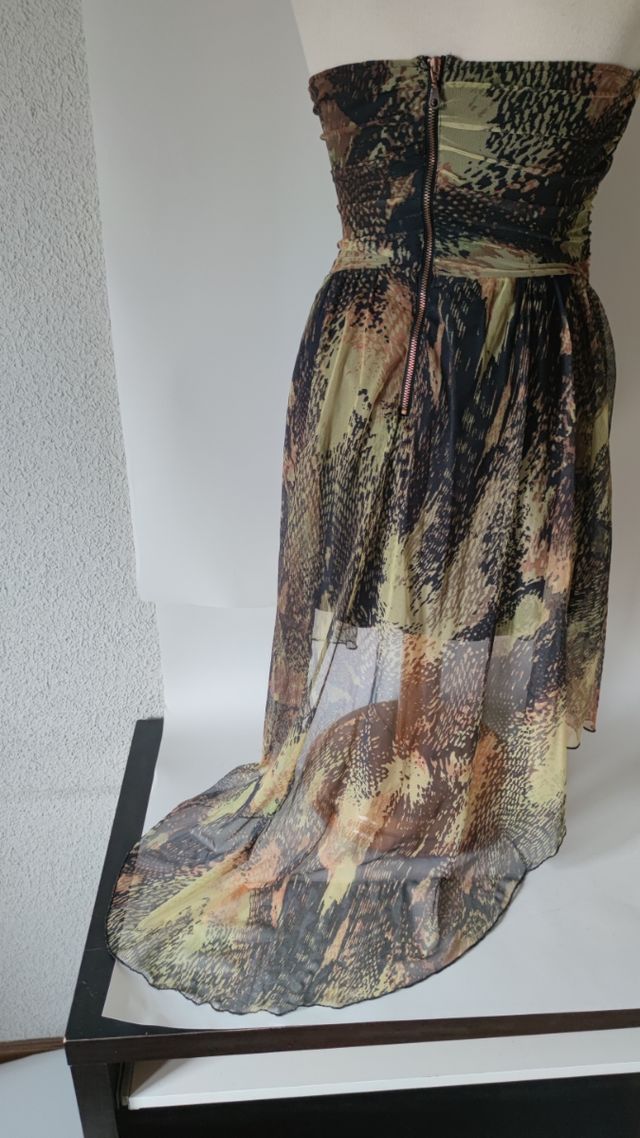 Vestido tul Fairy gótico sin tirantes