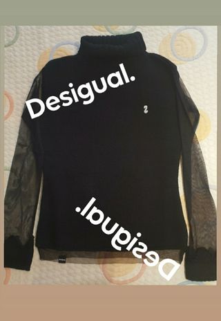 3a Rebaja - Jersey negro Desigual 