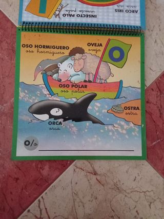 pizarra de dados y pizarra de animales