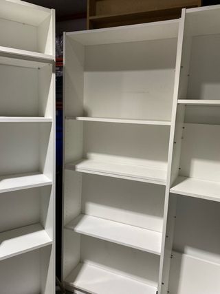 Librería estantería blanca  80cm x39cm x 200cm