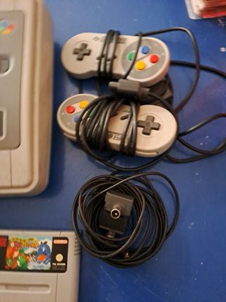 Super nintendo + juegos