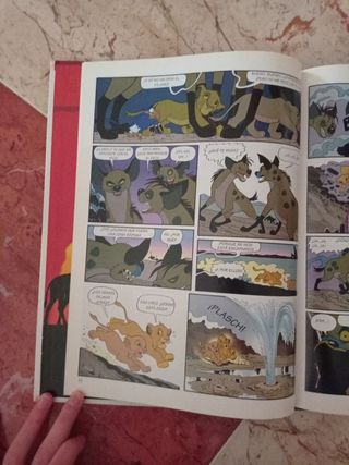 Libro de Disney "el rey león"