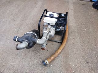 Motobomba honda con filtro