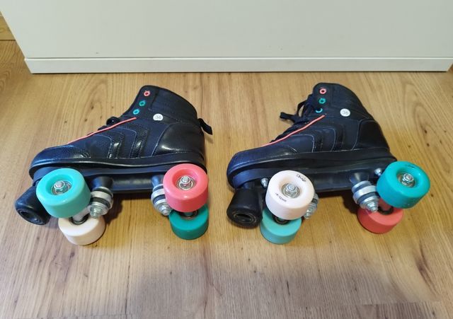 Patines Quad 100 negro talla 36