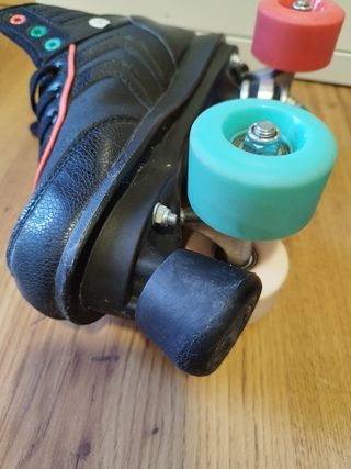 Patines Quad 100 negro talla 36