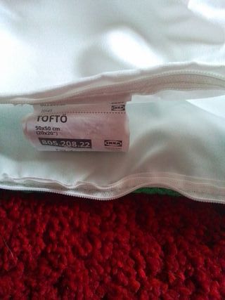 DECORACION: Funda de cojín TOFTÖ IKEA