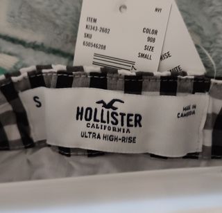 Falda Hollister cuadros