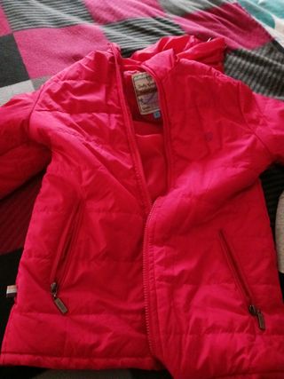 Cazadora larga niño azul trasñuz l niño