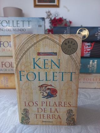 Lote de libros Ken Follet ESP-ING LEER DESCRIPCIÓN