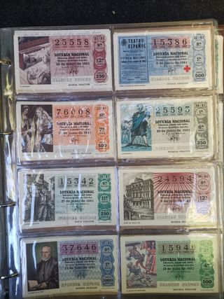 Colección de loteria nacional