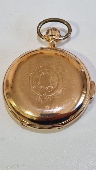Reloj bolsillo antiguo LE PHARE  Autómatas, oro 18