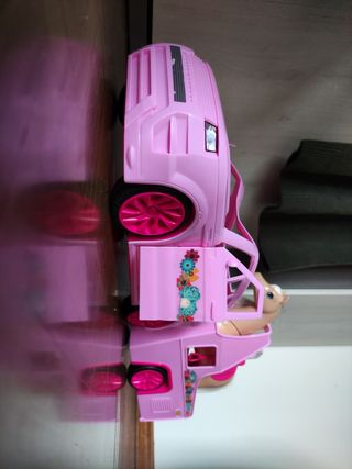 Coche con remolque y caballo