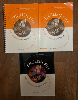 libros Upper-intermediate-B2.English File. 