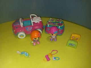 PinyPon coche remolque nieve + veterinaria