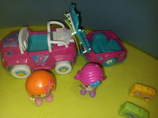 PinyPon coche remolque nieve + veterinaria