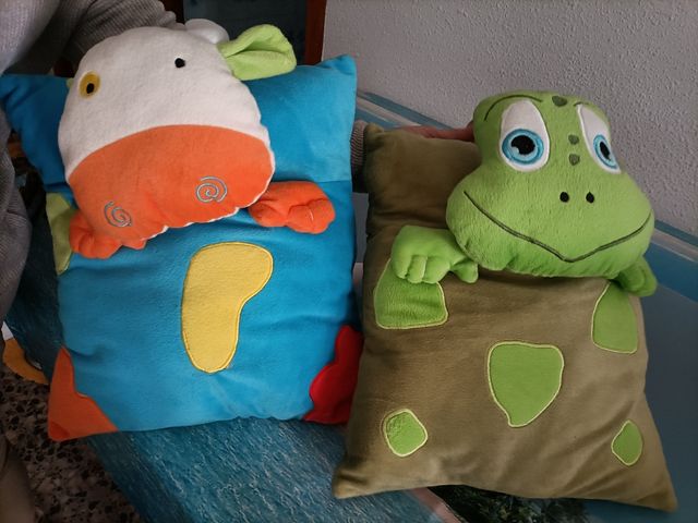 Cojines de peluche guardapijama