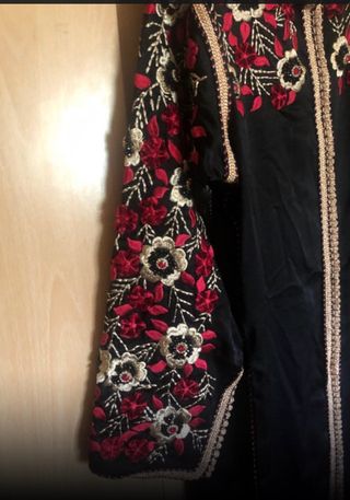 caftan marroqui con cinturon