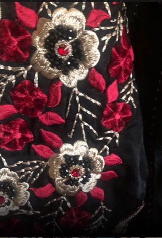 caftan marroqui con cinturon