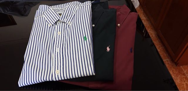 Camisas marca variadas