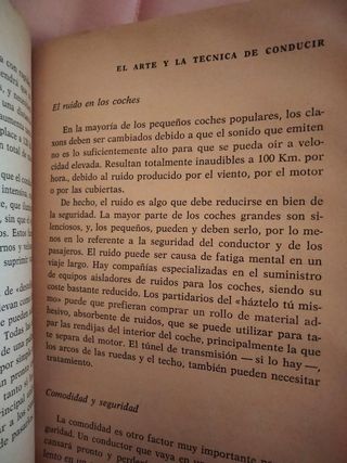 El arte de la técnica de conducir