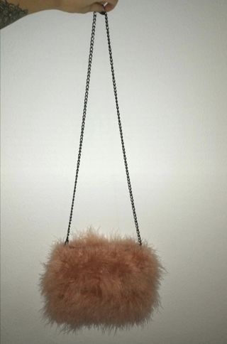 Bolso de plumas nuevo