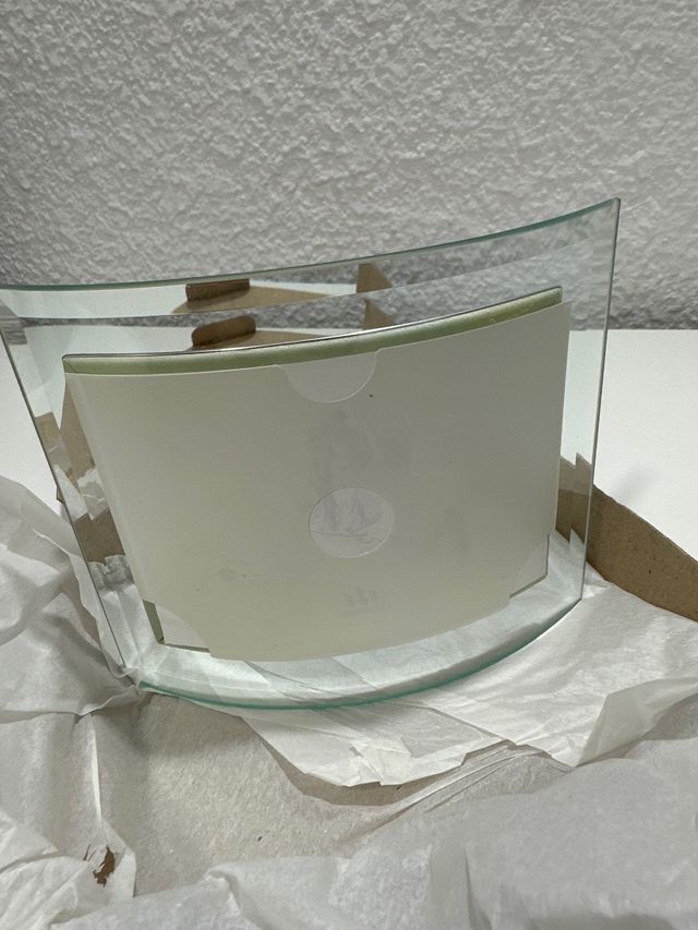 Marco de fotos de cristal nuevo