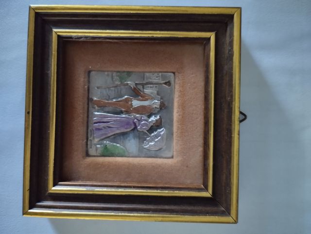 Quadretti su sfoglia d'argento