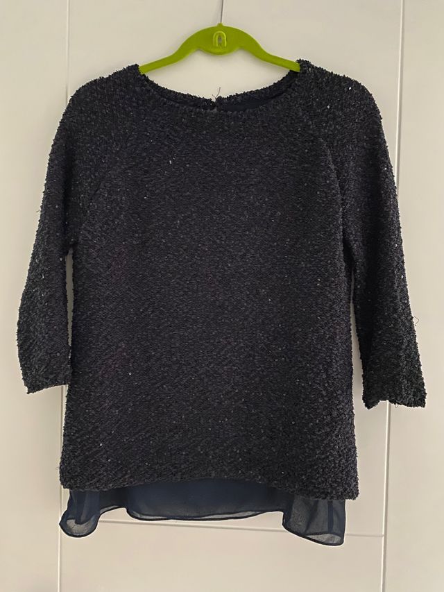 suéter lentejuelas Zara