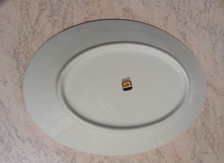 Piatto ceramica + zuppiera Tognana