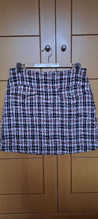 Falda Tweed nueva