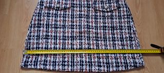 Falda Tweed nueva