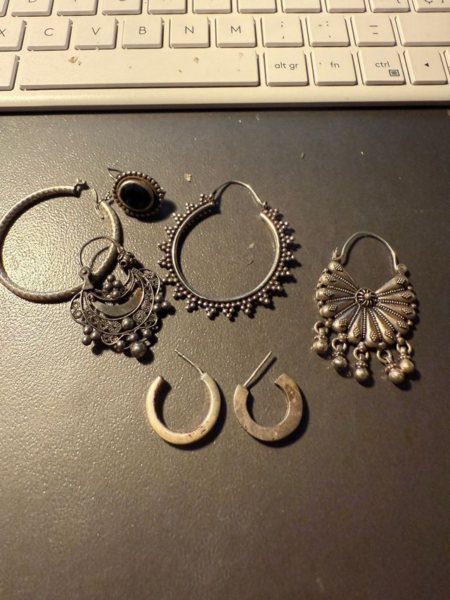 aros sueltos plata. 1 de cada juego. desde 5€