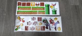 Vinilo para pared. Mario Bros