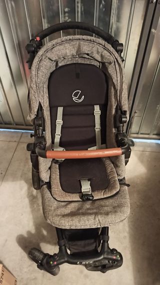 Conjunto carrito, capazo, huevo, bolso y p. lluvia