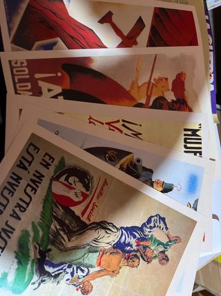 Carteles de la guerra civil española. Interviu
