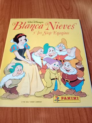 Album cromos Blancanieves y los 7 enanitos complet