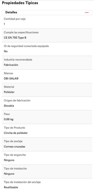 Eslinga poliéster 3M