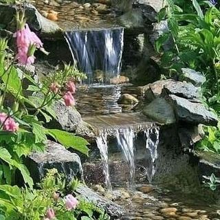 Cascate artificiali, fontane