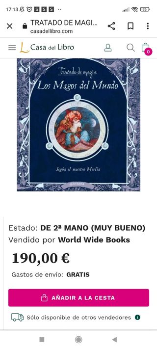 Impresionante Libro Tratados de Magia