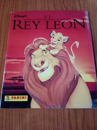 Album cromos  El rey león completo