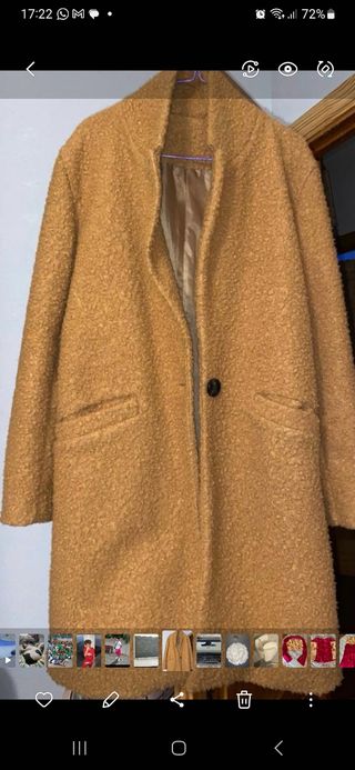 Chaqueta lana sintética