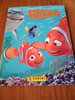 Album cromos Buscando a Nemo completo