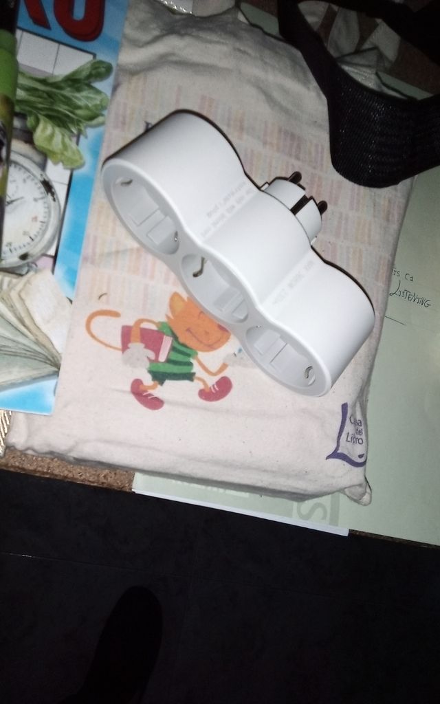 Ladrón de 3 enchufes