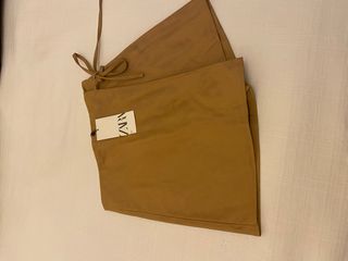 falda polipiel talla s