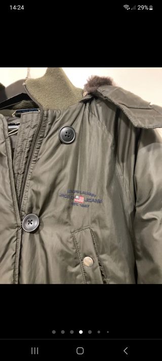 PLUMAS ANORAK ABRIGO POLO RALPH LAUREN
